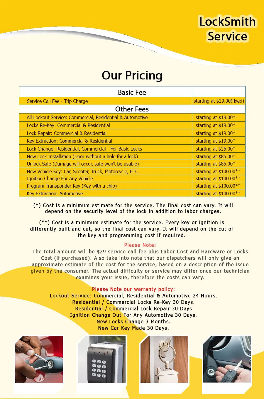 Colorado Springs Emergency Locksmith Colorado Springs, CO 719-581-3020